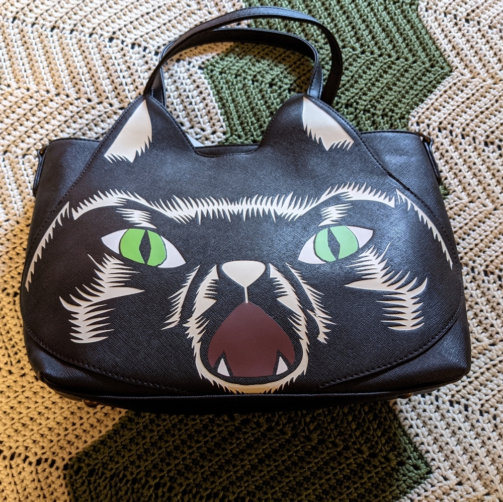 Disney 25th Anniversary Hocus Pocus Binx Cat Purse